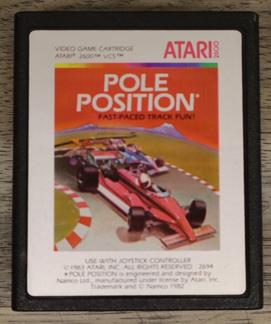 Atari 2600 Video Games Racing Pole Position for sale | eBay