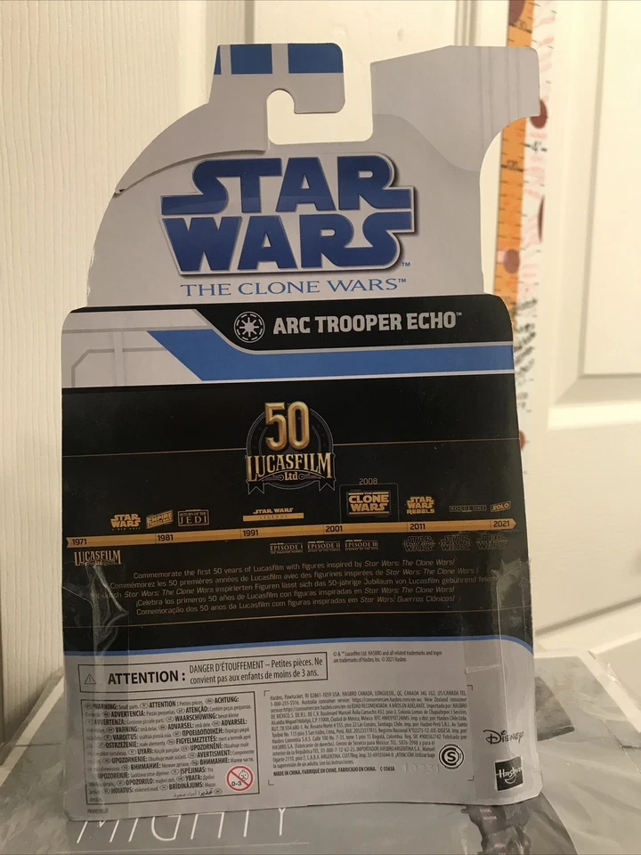 Star Wars Black Series 6" Clone Wars ARC TROOPER ECO Face Target Exclusivo Nuevo Foto 4 de 4