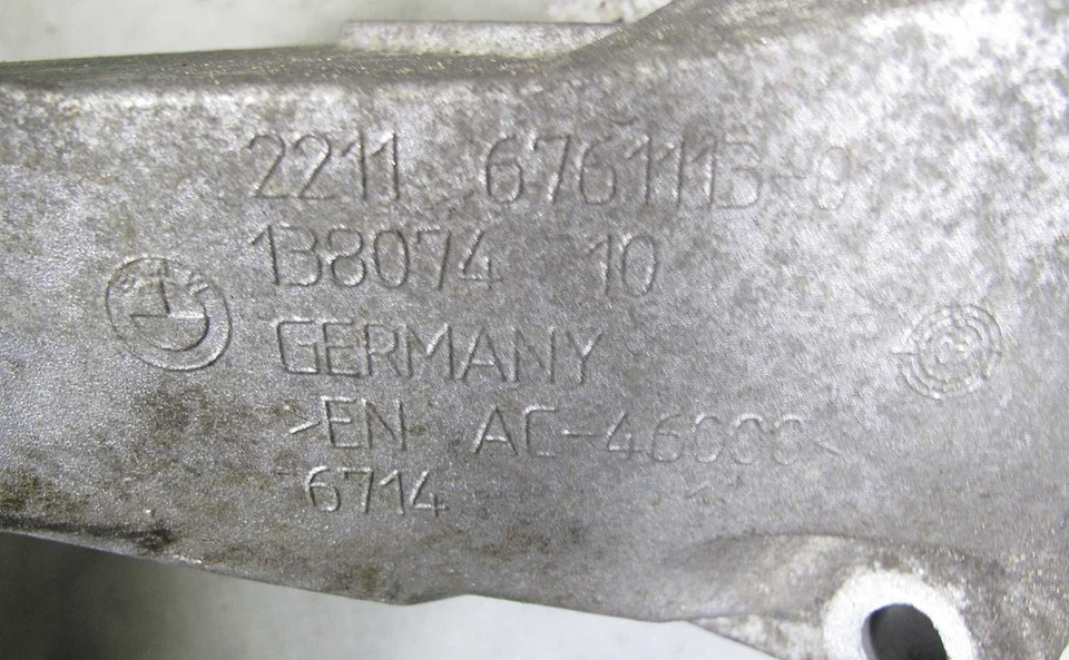 2004-2010 BMW E60 E63 N62 N62TU V8 Engine Motor Mount Support Arm Pair OEM USED - Image 4 of 4