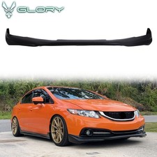 Fits 13-15 Honda Civic Sedan Modulo Style Front Bumper Lip Spoiler Bodykit Pu Fits 13-15 Honda Civic Sedan Modulo Style Front Bumper Lip Spoiler Bodykit Pu