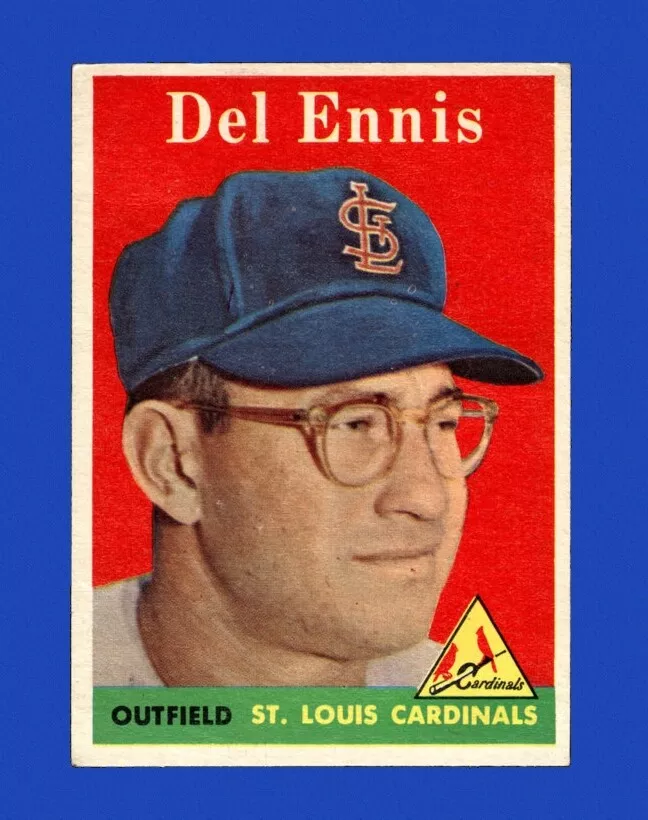 Del Ennis trading card