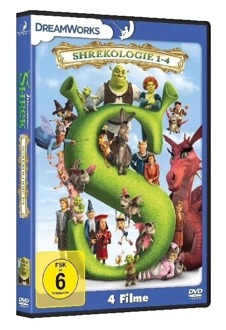 Shrek 1-4 - die komplette Shrekologie DVD