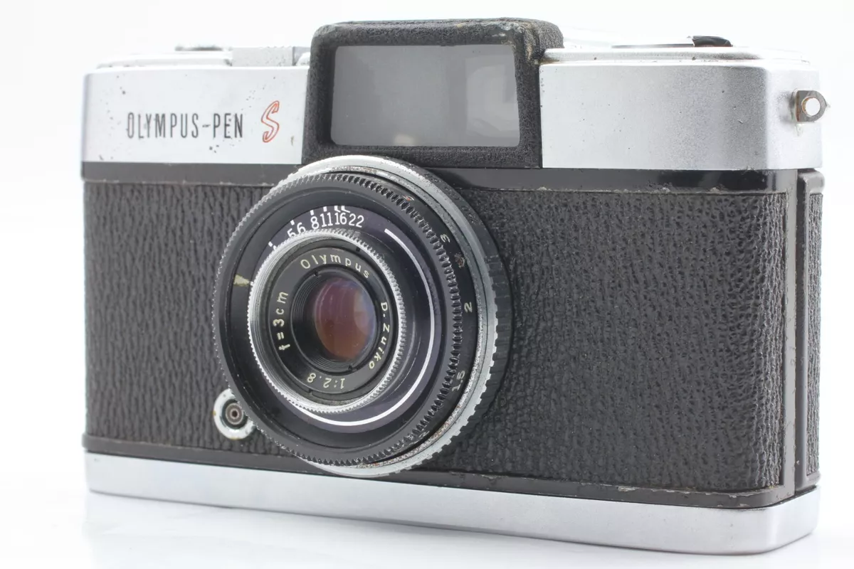 OLYMPUS PEN S D.Zuiko 30mm F/2.8 Half Flame Film Camera from Japan