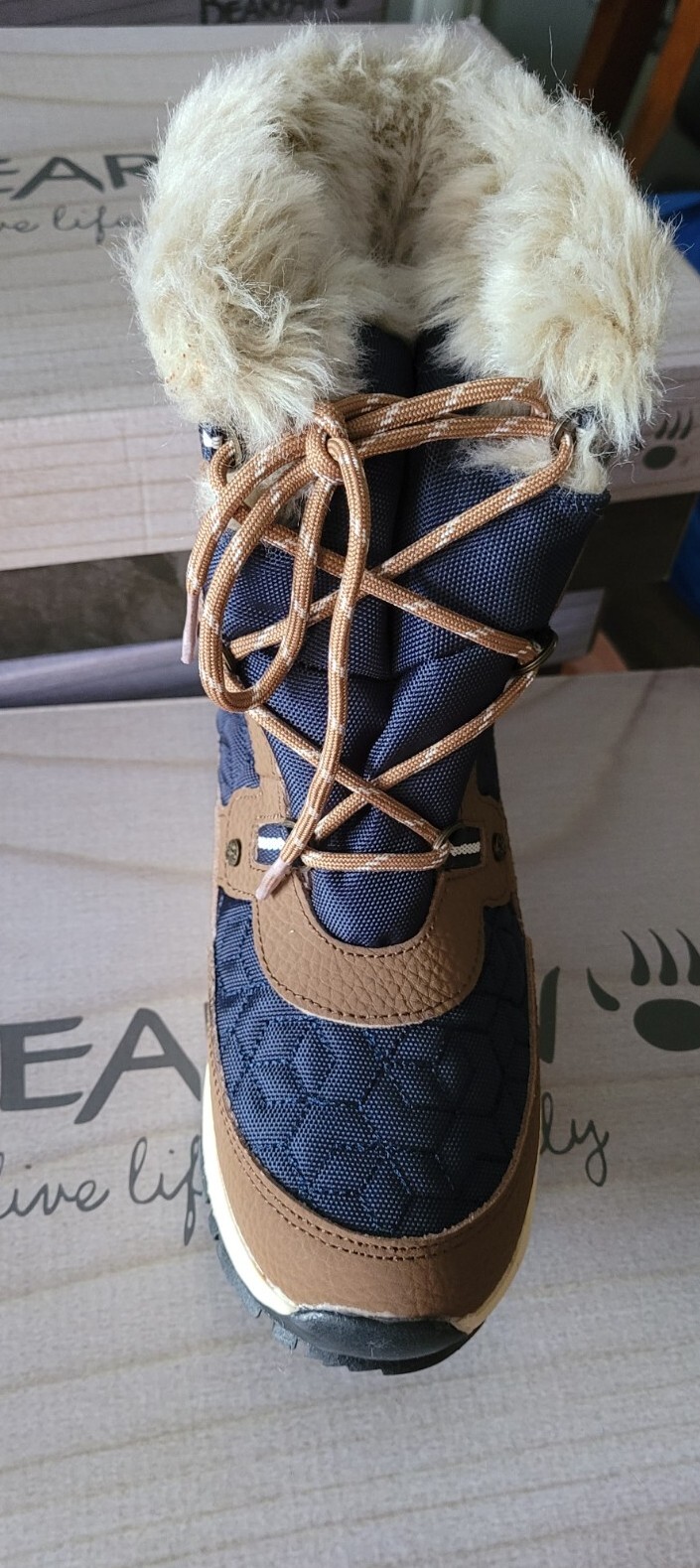Bearpaw Marina Women Snow Boots Size US 