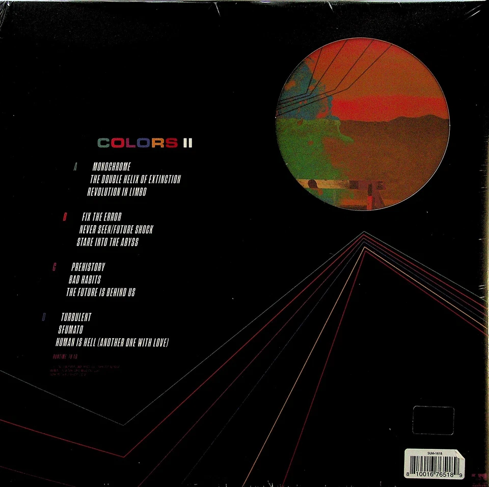 Between The Buried And Me- Colors II 2-LP NEW* Orange/Coke Bottle Coloured Vinyl - Image 3 of 3