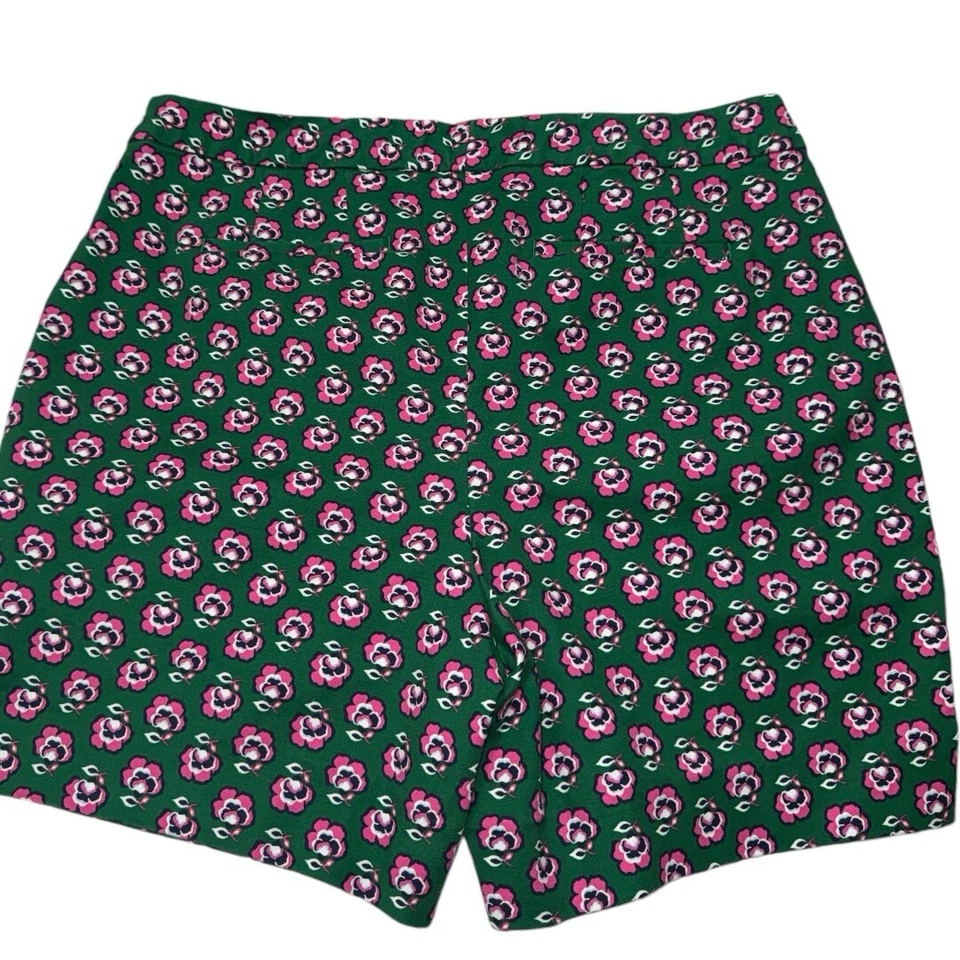 Pantalones Cortos Florales Boden Richmond WJ054 Verde Rosa Usados en Excelente Condición Talla US 10 Foto 4 de 4