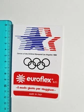 Euroflex Olympic Los Angeles 1984 Sticker Vintage 80s Original