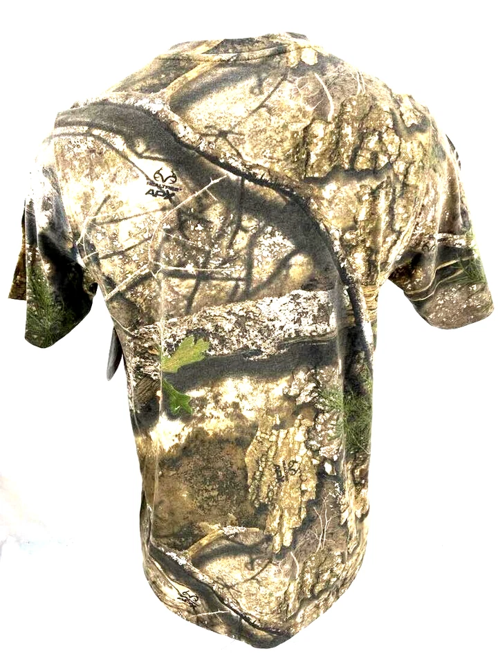 NEW Colosseum Athletics Realtree Camo Short Sleeve Crew Neck Tee T Shirt Men's L - Image 4 of 4