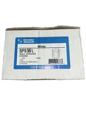 SYSTEM SENSOR SPSWL WALL SPEAKER STROBE (WHITE), FREE SHIPPING