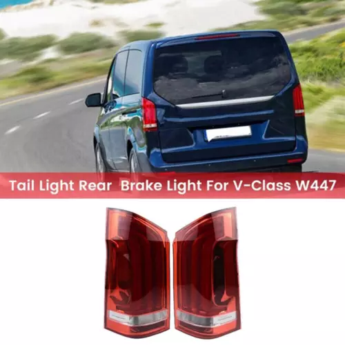 Pair LED Dynamic Tail Light Brake Lamps For Mercedes Benz Vito W447 2015-22 - Picture 3 of 22