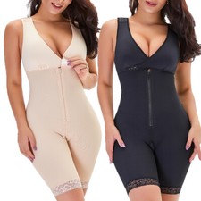 Fajas Colombianas Reductoras Women Open Bust Tummy Control Shapewear Body Shaper
