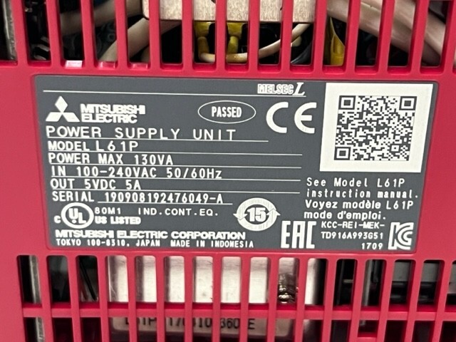 Mitsubishi PLC L06CPU Power Supply L61P I/O Unit L42C4NT1P Used | eBay