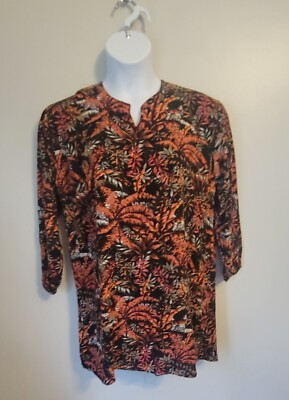 Model Canturk Botanical Tunic Top XXL Turkey Istanbul