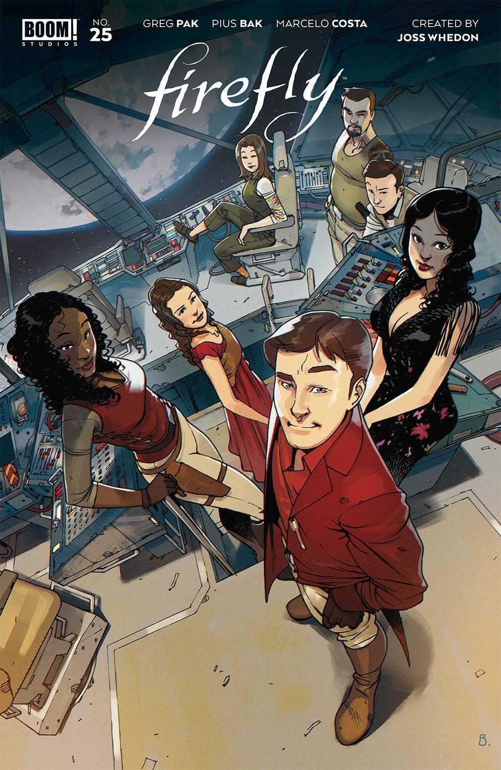 Firefly #25 Cover a Main Comic