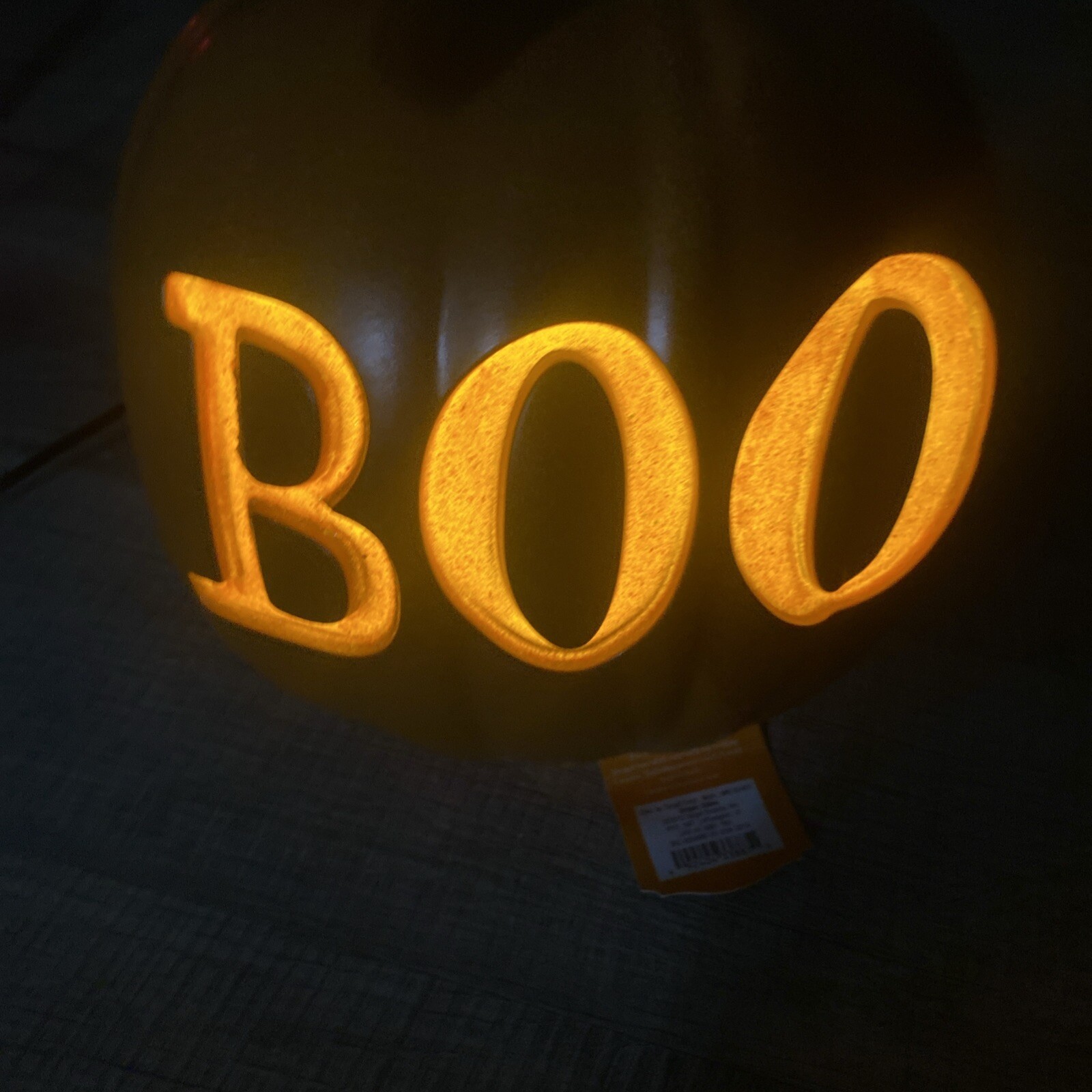 2018 Target | Hyde and Eek! Boutique | Lit Pumpkin | Light up Pumpkin with BOO