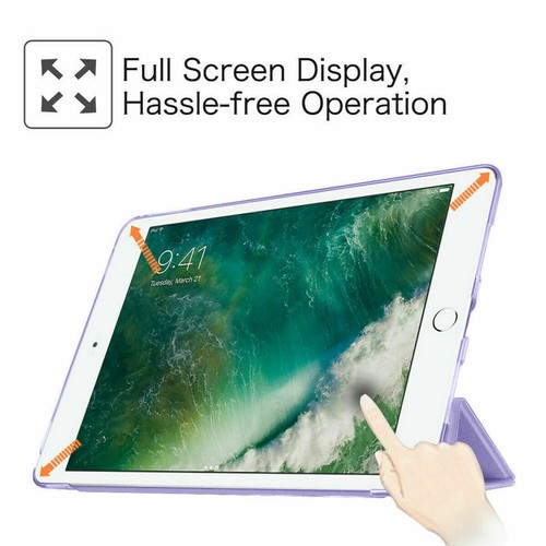 For Apple iPad 10 9 8 7th Generation Hard Shell Flip Case Stand Leather Cover - Picture 33 of 84