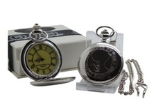 Peaky Blinders Silver Pocket Watch Luxury GiftCase By Order of Tommy Shelby 