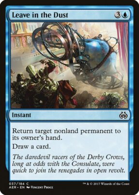 4x Leave in the Dust - NM Aether Revolt SPARROW MAGIC