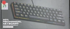 ATATRIX Gaming Keyboard - Black - 60% mechanical - READ DESCRIPTION