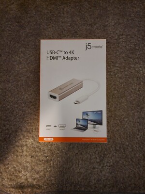 j5create JCA153 USB  Type-C to 4K HDMI  Adapter 