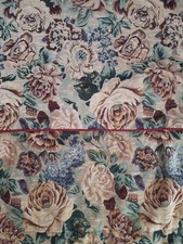Chenille Rose Tapestry Granny Core Set Of Pillow Shams Flowers Roses King 20 36