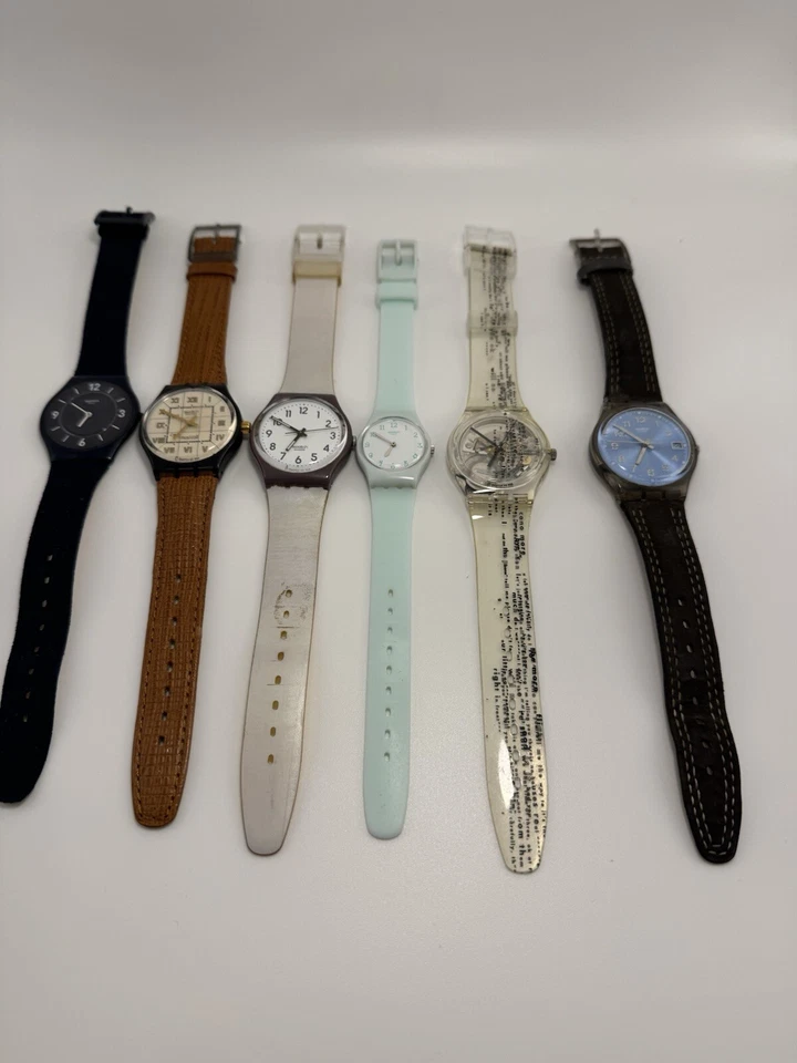 Paquete de 11 relojes Swatch todos funcionando  Foto 2 de 4