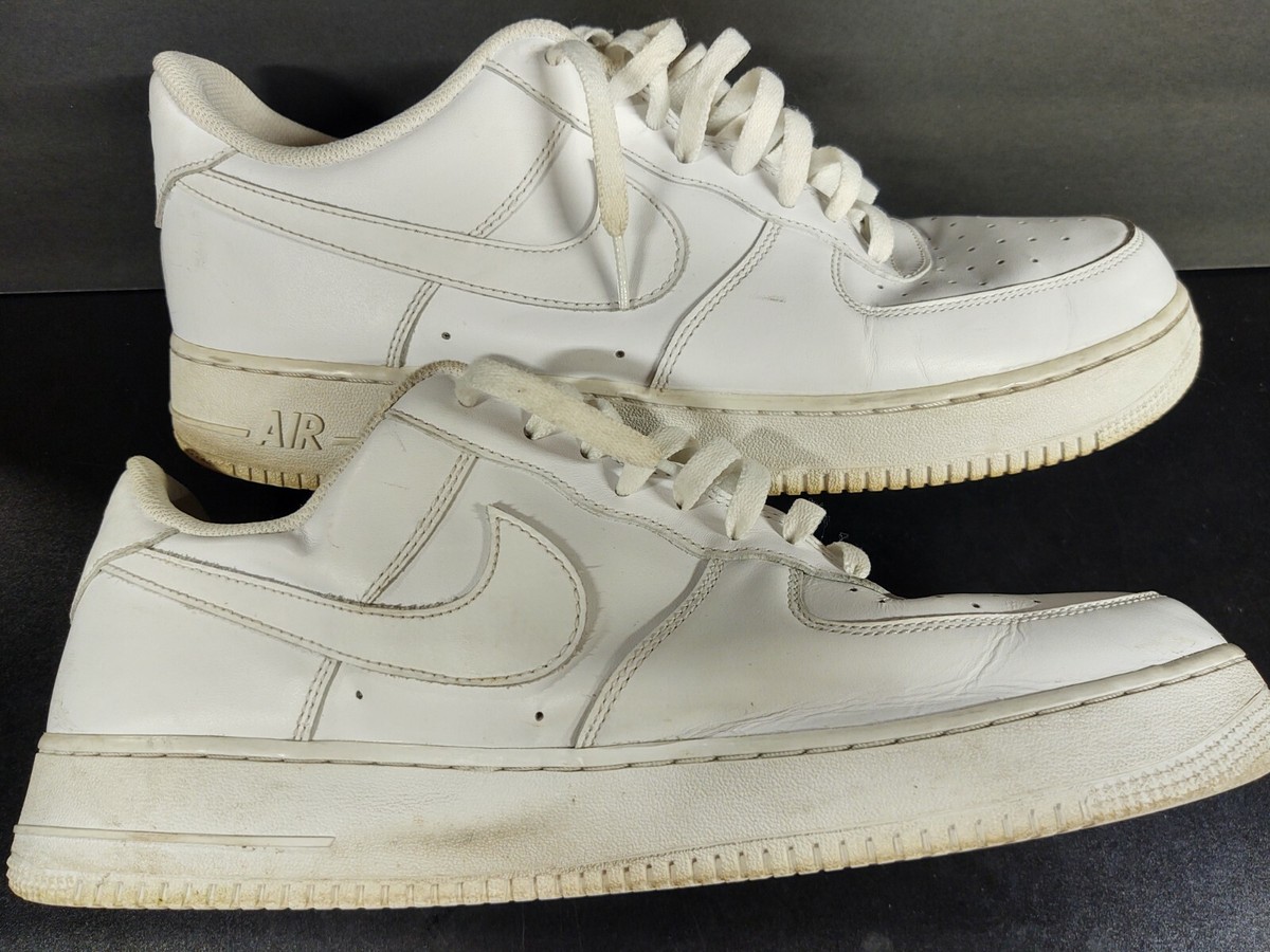 Nike Sneakers Shoes Air Force One 1 Low Top White 315122-111 Men's