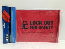 high visibility Laser Tools 8030 Lockout Bag for keys ev msds