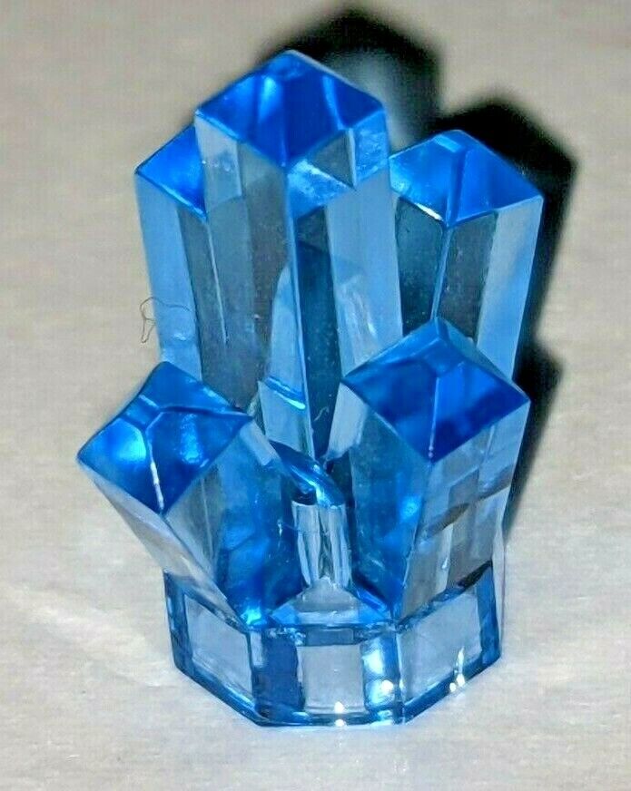 LEGO TRANS LIGHT BLUE 5 Point pt Crystal Cave translucent Rock Gem Jewel  Piece
