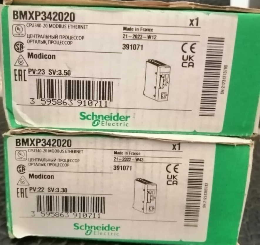 SCHNEIDER ELECTRIC Modicon M340 BMXP342020 NEW | eBay