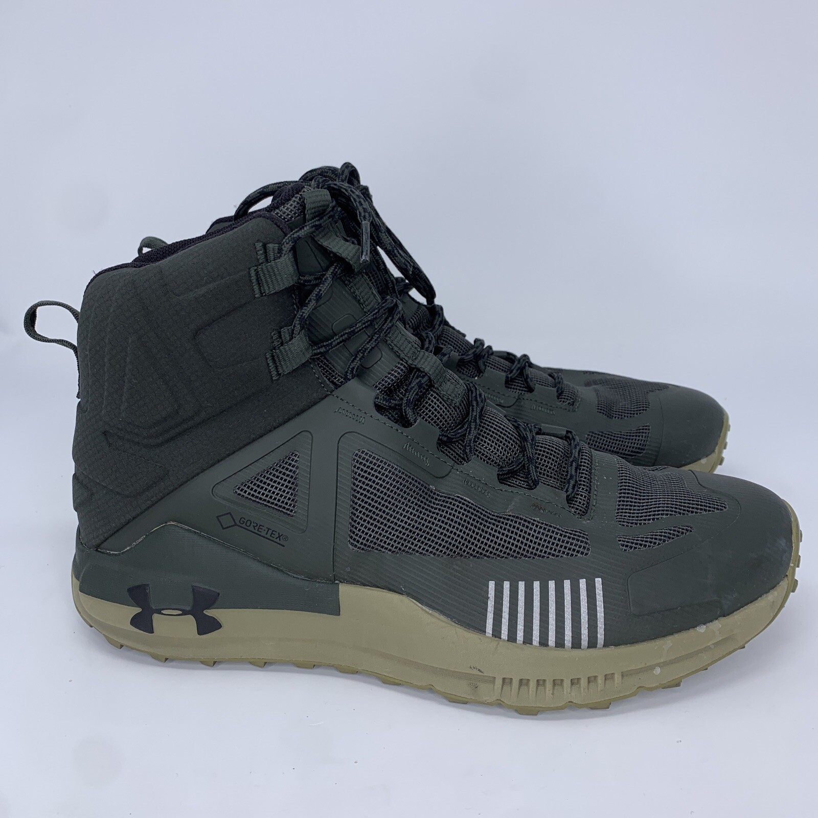Under Armour Verge Mid Gore-Tex 'Baroque Green' Hiking Boots