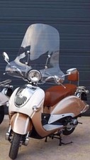 Roller Windschild Klarglas Windschutzscheibe Retroroller Motorroller ZNEN NOVA