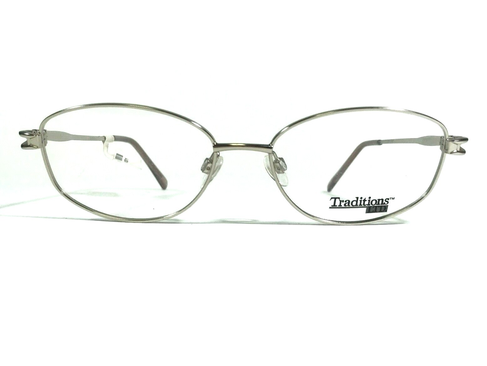Оправа для очков Traditions T 02 COL 70 Серебряная круглая с полной оправой 52-16-135