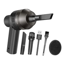 New Cordless Mini Computer Vacuum, Portable Vacuum Cleaner Car Vacuum Dust Ki...