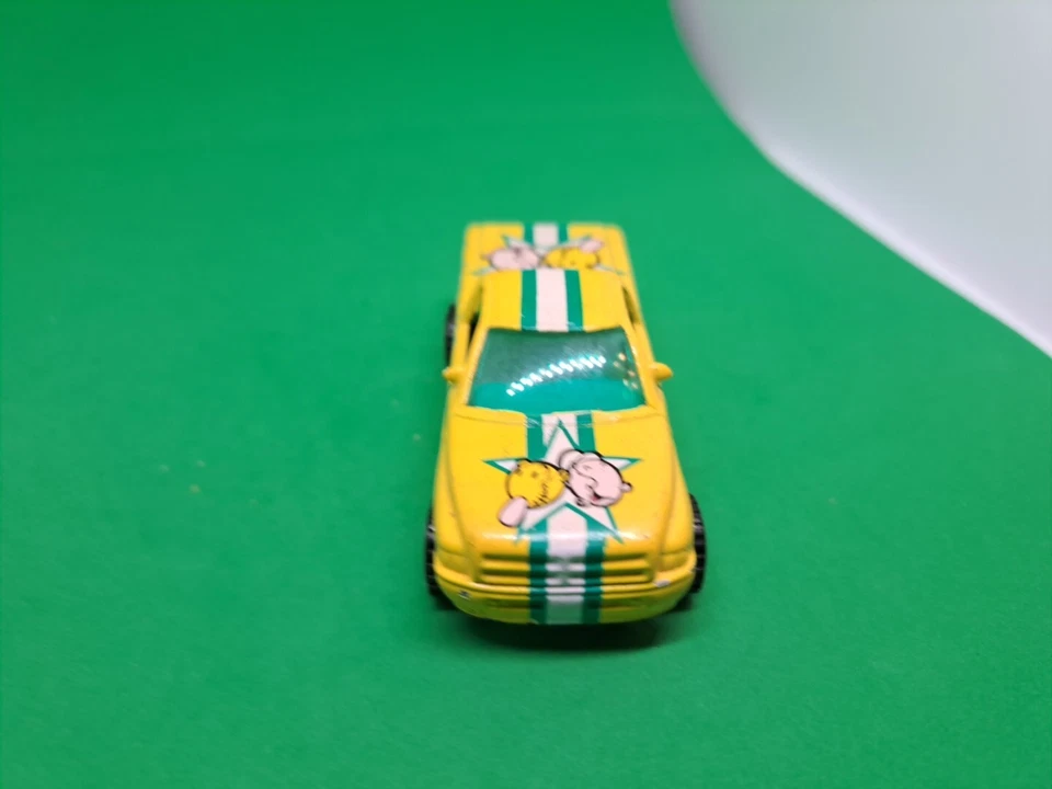 Racing Champions 1996 Dodge Ram Pickup Truck com Swee' Pea & Jeep, Solta; 1:64 - Imagem 2 de 4