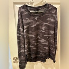 Athleta Camo Sweatshirt / a little oversized