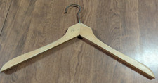 Vintage Wooden Clothes Hanger Heavy with N-434 on it