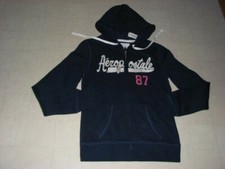 Aeropostale Hoodie Zip Sweater Jacket Women Navy/Pink SZ M - NWT 49.50
