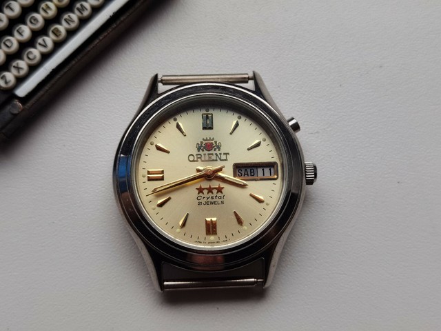 Vintage Orient 46943 Automatic Japan Men's Working Wrist Watch 38mm C0109 for sale online | eBay