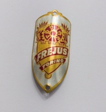 FREJUS Vintage bicycle bike HEAD tube badge fregio patacchino eroica NEW NOS