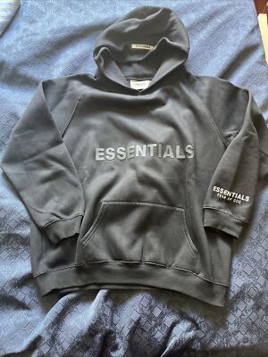 fear of god essentials Sweatshirt Schwarz Gr. L