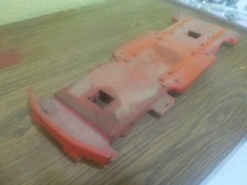vintage wyandotte wrecker truck red chassis for parts