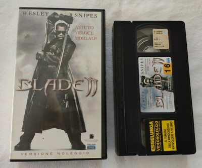 VHS BLADE II 2 VIDEOKASSETTE WESLEY SNIPES ESSELUNGA