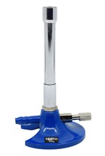 Eisco Labs Natural Gas Bunsen Burner with Needle Valve Gas Flow Control