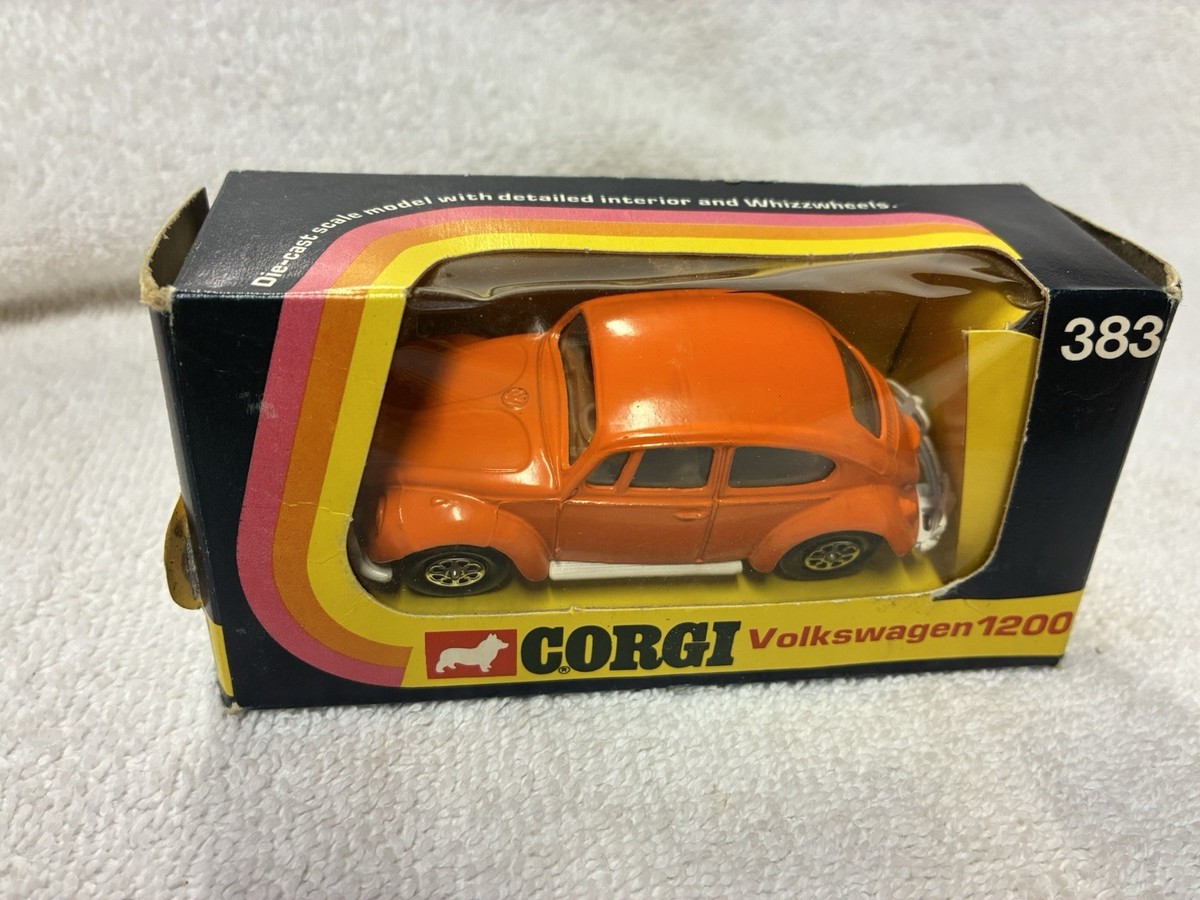 CORGI TOYS 383 VOLKSWAGEN VW 1200 BEETLE 1/43 NEW W/ORIGINAL BOX