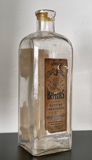 Kennedy’s East India Bitters Bottle partial label.