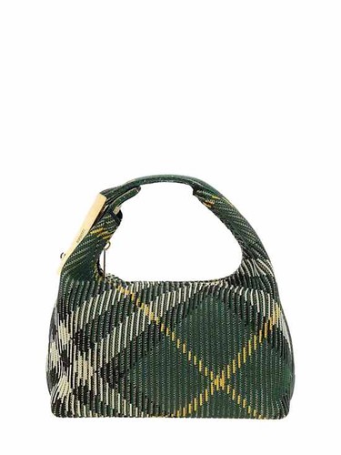 Burberry - Women - Shoulder bag with tartan pattern - Green