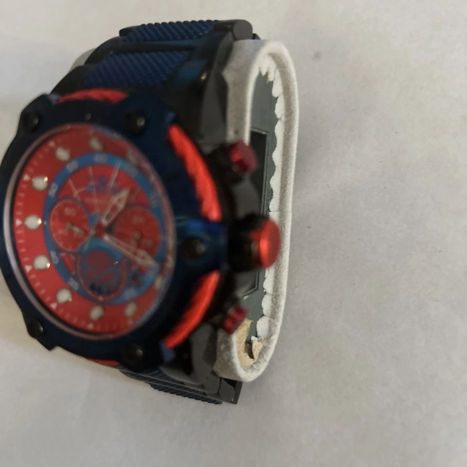 Marvel Comics Invicta 25782 52mm Speedway Spider-Man LE - New Battery - Image 4 of 4