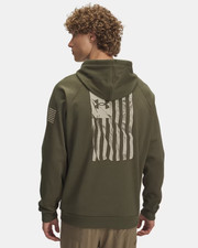 NWT MEN'S UNDER ARMOUR UA FREEDOM FLAG HOODIE.LARGE.BRAND NEW 2026.SALE