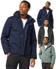 Men's Hooded Jacket Outdoor Water Resistant  Casual Padded Winter Coat New M-3XL